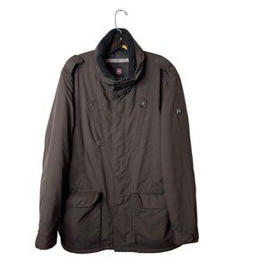 Victorinox Men's Dark Brown Winter Jacket Size L